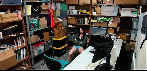  Shoplyfter - Skinny Teen (Alex Harper) Blackmailed and Stripped Down